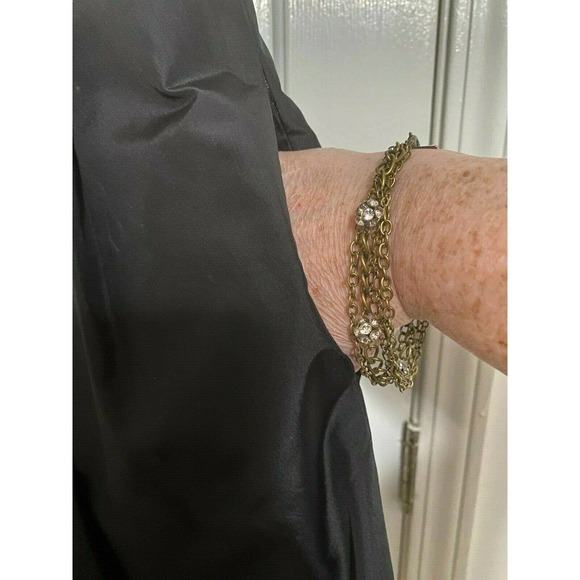 Strapless Cocktail Dress Size 12 Ann Taylor 100% Silk - Picture 7 of 11